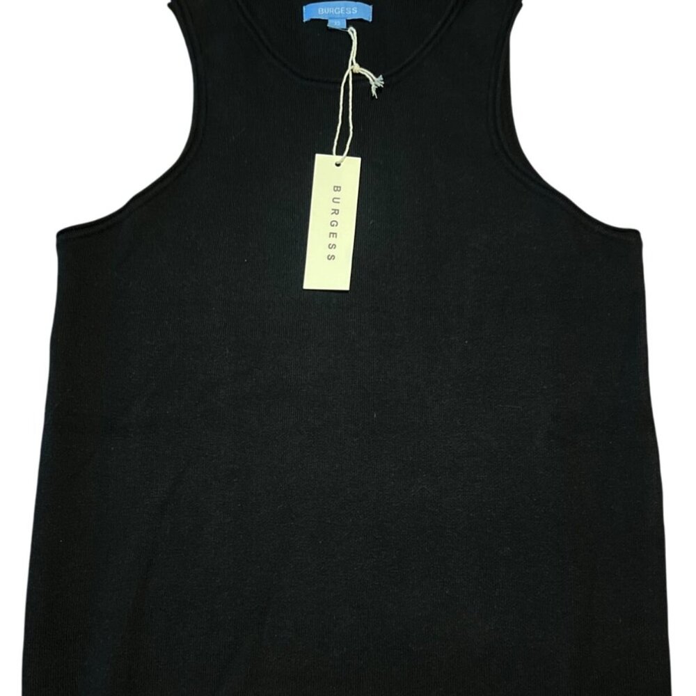 Burgess Sweater Taylor Tank Cotton Cashmere NWT XS‎